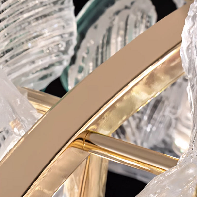TOTTI B Ring Chandelier by Lampadom - side view