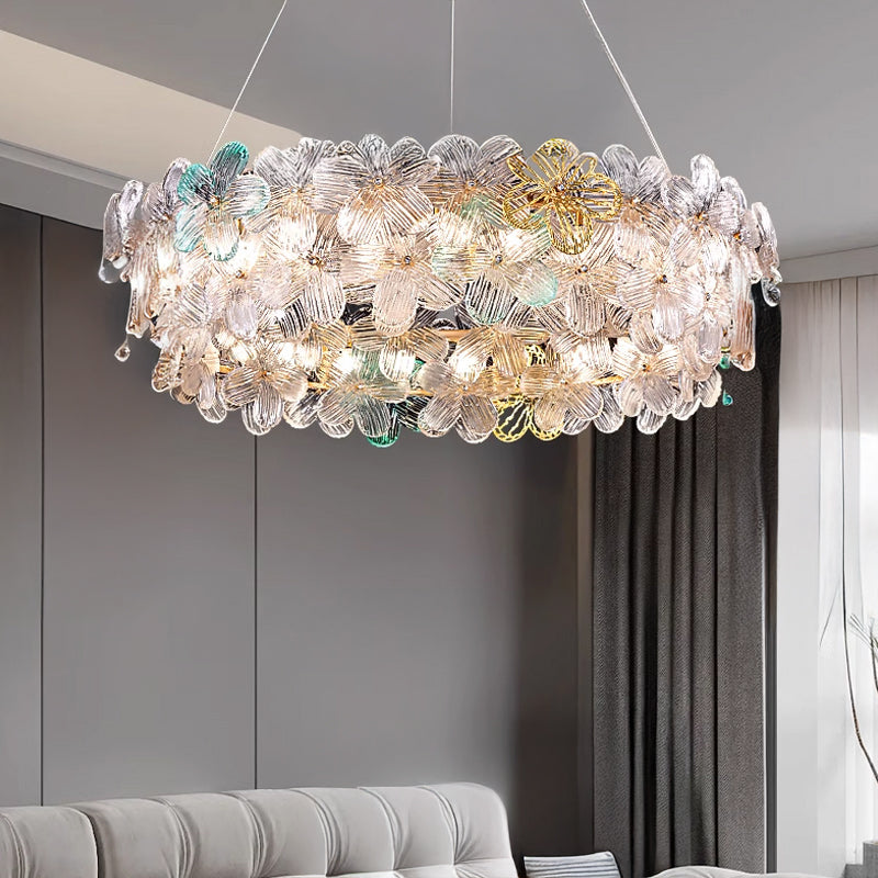 TOTTI B Ring Chandelier by Lampadom - close-up