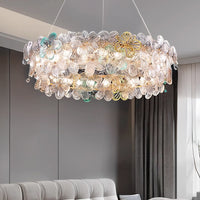 TOTTI B Ring Chandelier by Lampadom - close-up