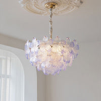 TOTTI CH Chandelier by Lampadom - side view