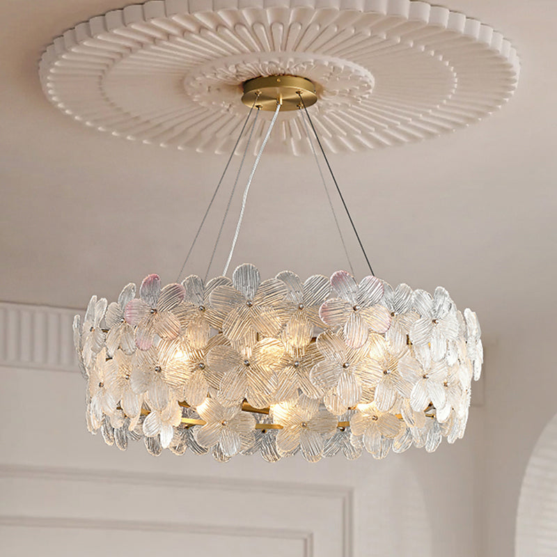TOTTI LUX Ring Chandelier by Lampadom - side view