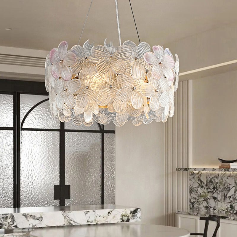 TOTTI LUX Ring Chandelier by Lampadom - close-up