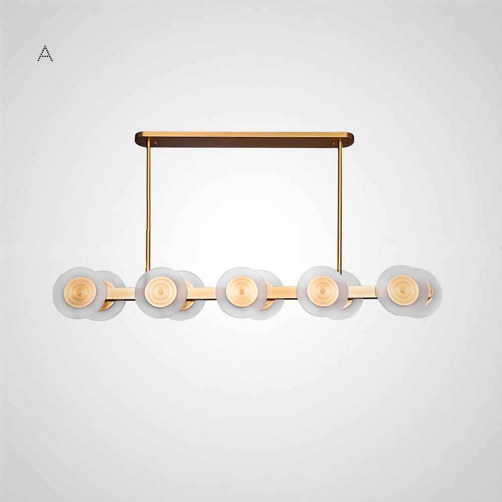 TRACY Linear Chandelier by Lampadom - ambient shot
