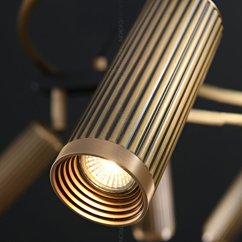 TRIGGER Ring Chandelier by Lampadom - top view