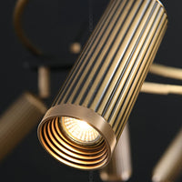 TRIGGER Ring Chandelier by Lampadom - top view