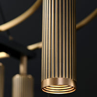 TRIGGER Ring Chandelier by Lampadom - scale reference