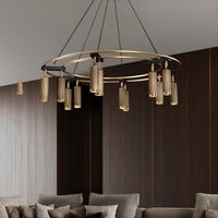 TRIGGER Ring Chandelier by Lampadom - ambient shot