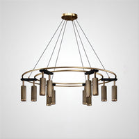 TRIGGER Ring Chandelier by Lampadom - angle view