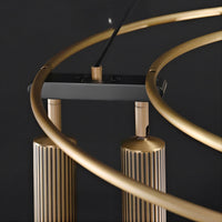 TRIGGER Ring Chandelier by Lampadom - ambient shot