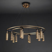 TRIGGER Ring Chandelier by Lampadom - angle view