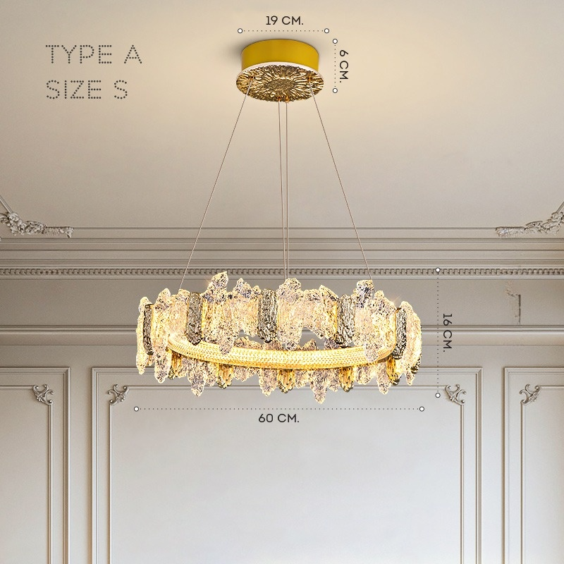 TRILL Chandelier by Lampadom - ambient shot