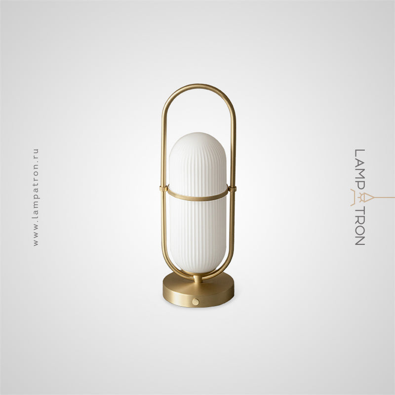 TROTTE Table Lamp by Lampadom - scale reference