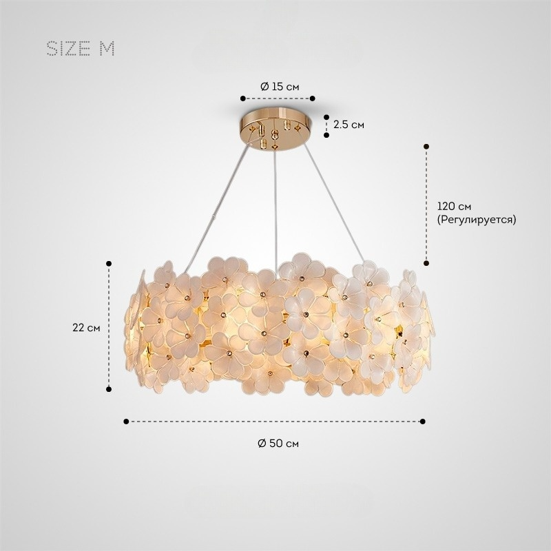 TEUVO Chandelier by Lampadom - close-up