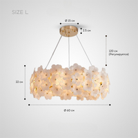 TEUVO Chandelier by Lampadom - detail view