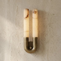 Alabaster Arch Wall Light