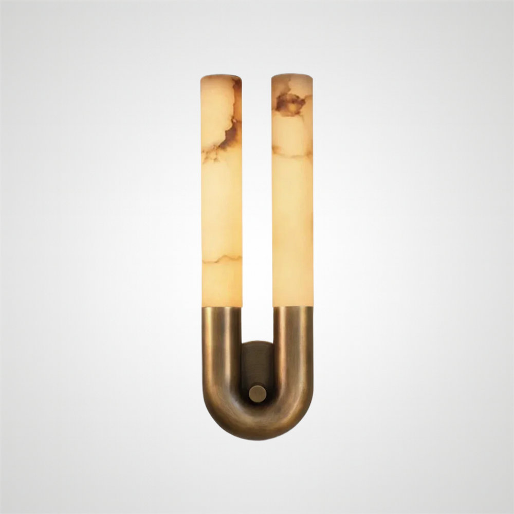 Alabaster Arch Wall Light