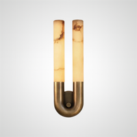 Alabaster Arch Wall Light