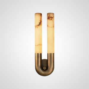 Alabaster Arch Wall Light by Lampadom