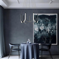 ULLA Ring Chandelier by Lampadom - detail view