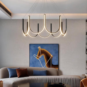 ULLA Ring Chandelier by Lampadom
