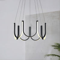 ULLA Ring Chandelier by Lampadom - close-up