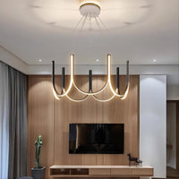 ULLA Ring Chandelier by Lampadom - close-up