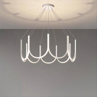 ULLA Ring Chandelier by Lampadom - side view