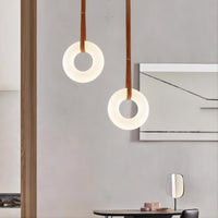 UNIVERSE Ring Chandelier by Lampadom - scale reference