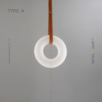 UNIVERSE Ring Chandelier by Lampadom - side view