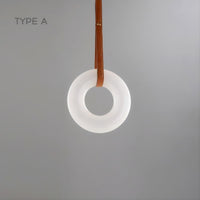 UNIVERSE Ring Chandelier by Lampadom - side view