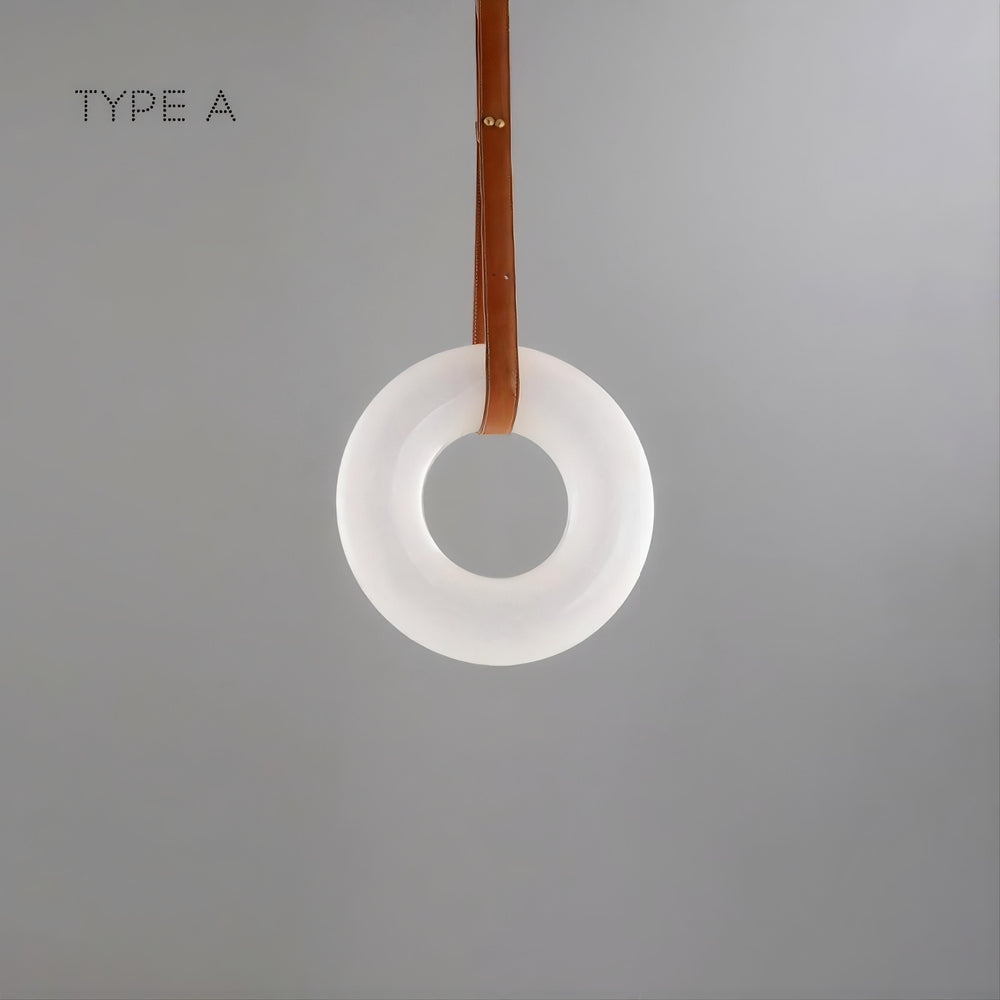 UNIVERSE Ring Chandelier by Lampadom - angle view