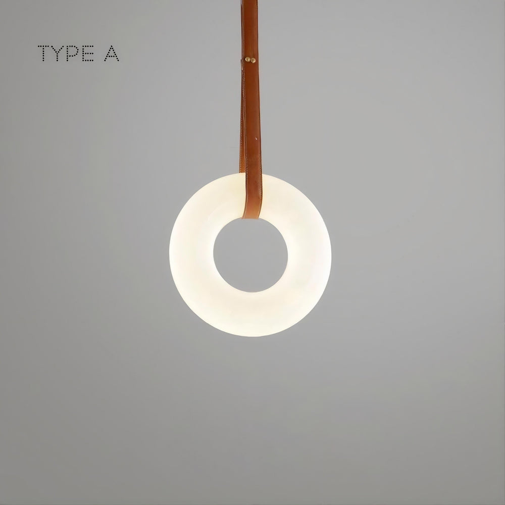 UNIVERSE Ring Chandelier by Lampadom - side view