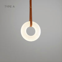 UNIVERSE Ring Chandelier by Lampadom - side view