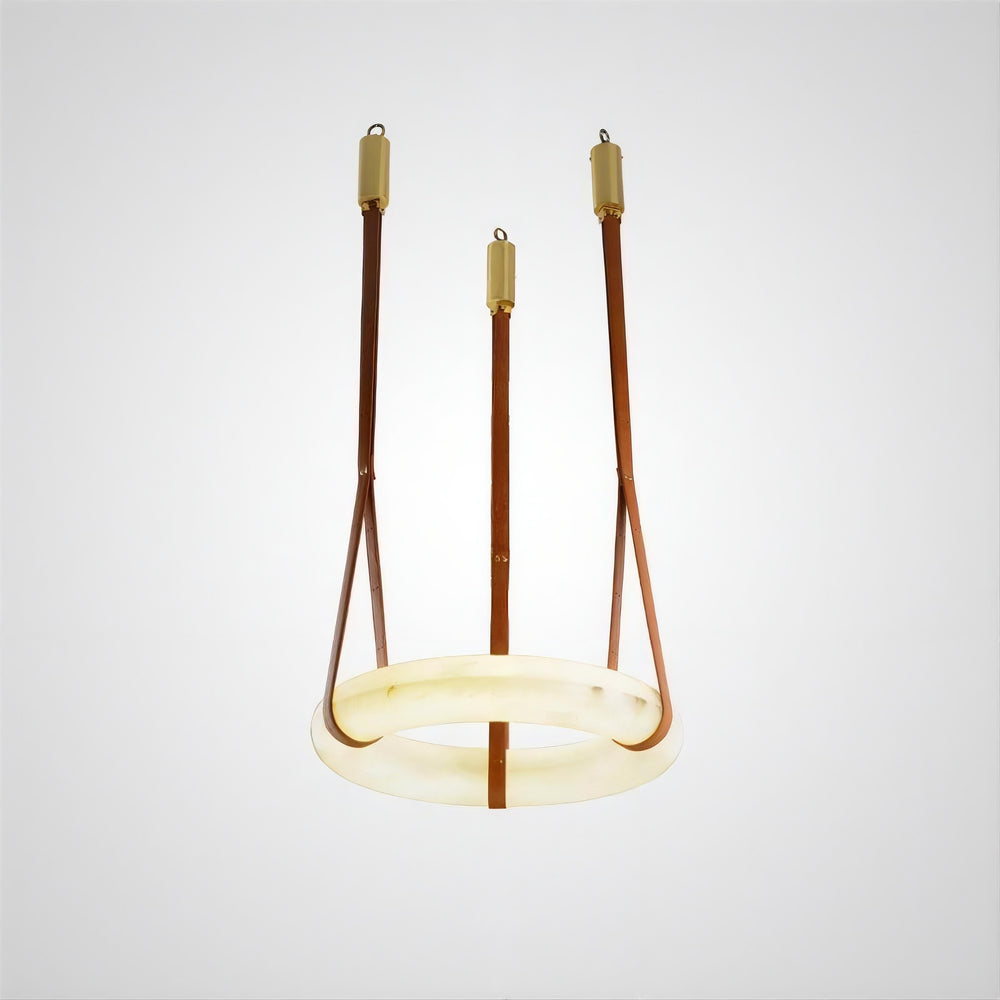 UNIVERSE Ring Chandelier by Lampadom - top view