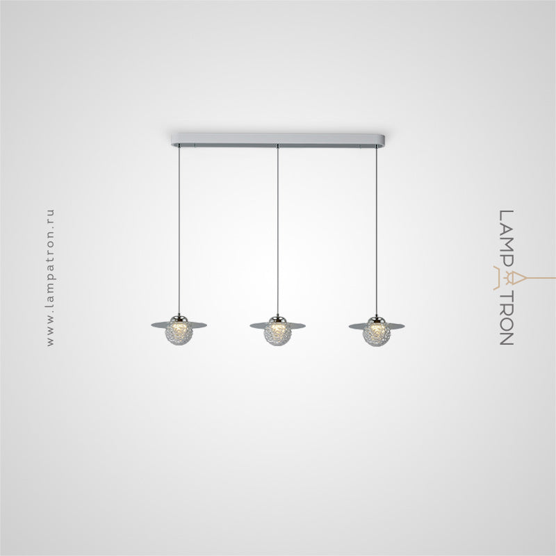 USKO TRIO Cascade Light by Lampadom - side view