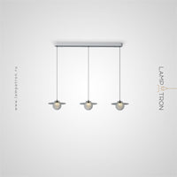 USKO TRIO Cascade Light by Lampadom - side view