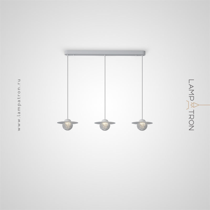 USKO TRIO Cascade Light by Lampadom - top view