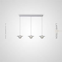 USKO TRIO Cascade Light by Lampadom - top view