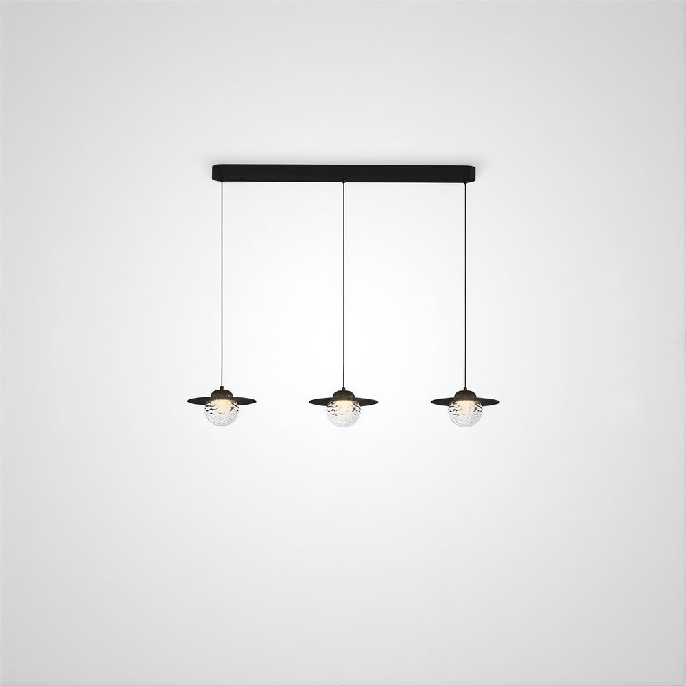 USKO TRIO Cascade Light by Lampadom - scale reference