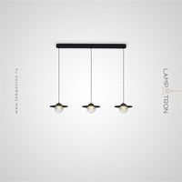 USKO TRIO Cascade Light by Lampadom - angle view