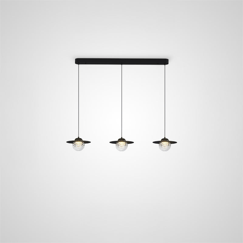 USKO TRIO Cascade Light by Lampadom - scale reference