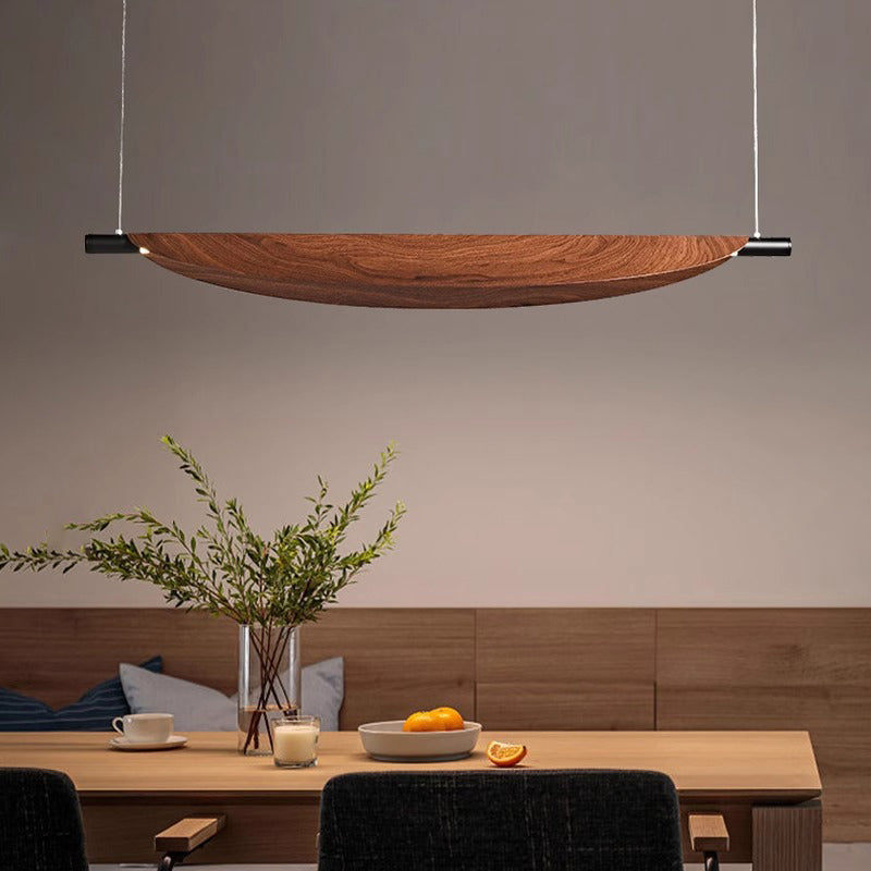 VAAGE Linear Chandelier by Lampadom - side view