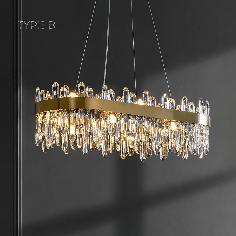 VALERY Linear Chandelier by Lampadom - ambient shot
