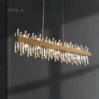VALERY Linear Chandelier by Lampadom - detail view