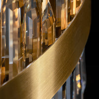 VALERY Linear Chandelier by Lampadom - close-up
