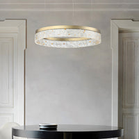 VALLDOR Ring Chandelier by Lampadom - side view
