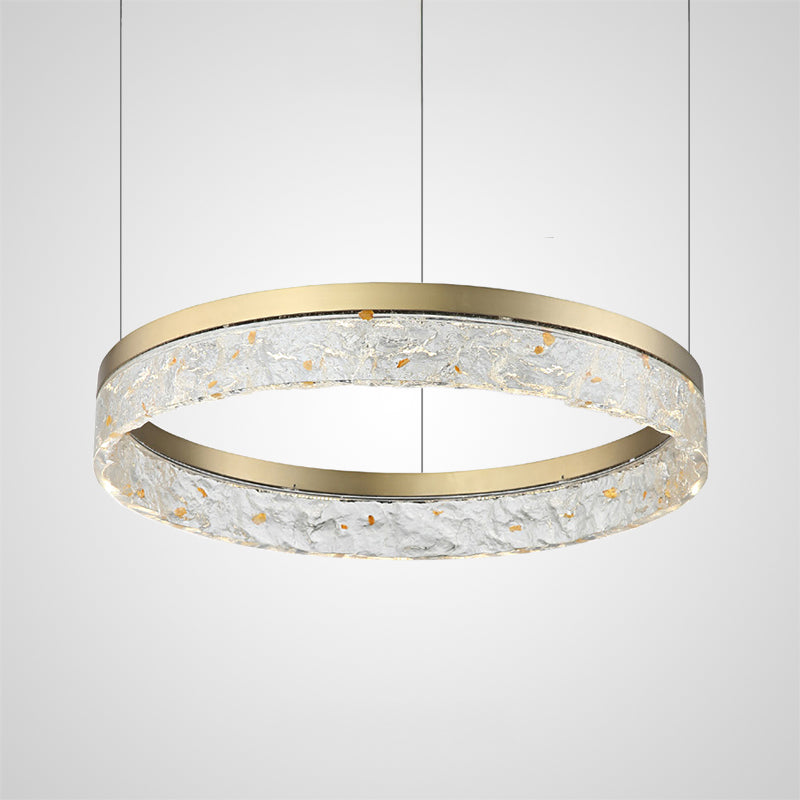 VALLDOR Ring Chandelier by Lampadom - side view