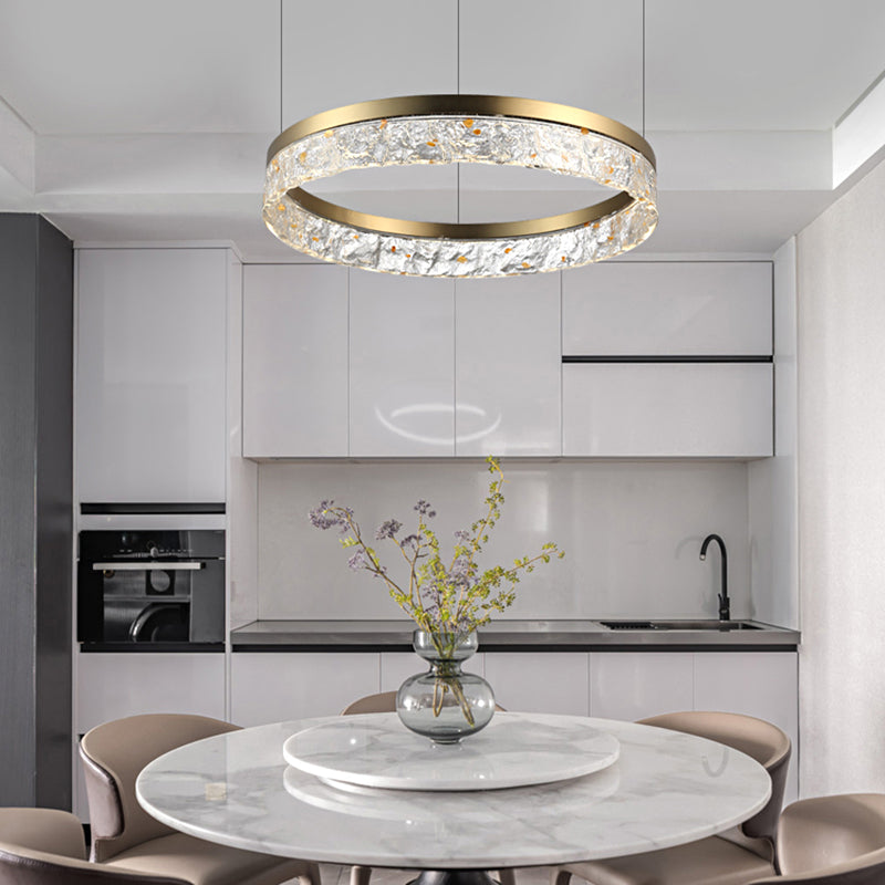 VALLDOR Ring Chandelier by Lampadom - top view