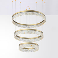 VALLDOR Ring Chandelier by Lampadom - close-up