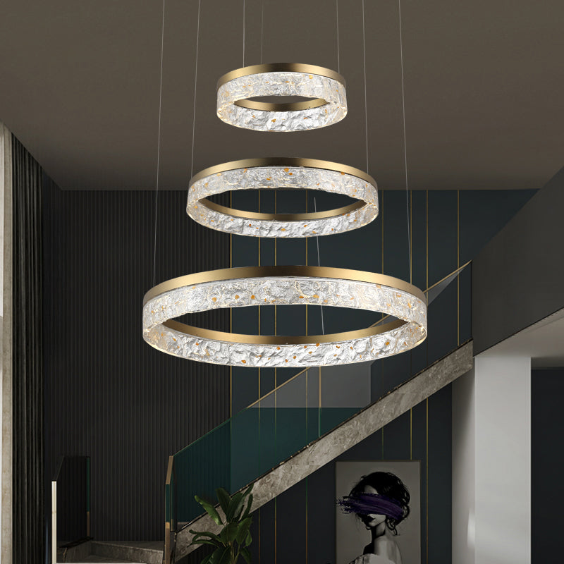 VALLDOR Ring Chandelier by Lampadom - scale reference